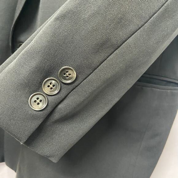 Franco Tassi Blazer Vintage Pointed Lapel Double Breasted 53R?? See Measurements - Picture 7 of 14